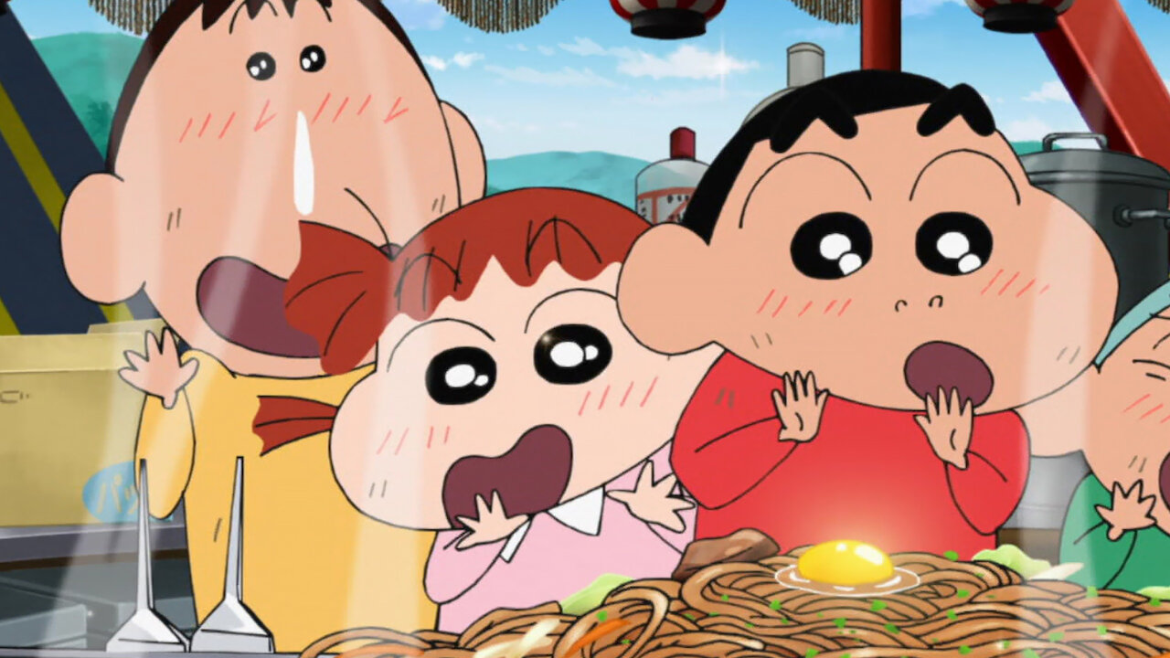 映画クレヨンしんちゃん バカうまっ! B級グルメサバイバル!!﻿を観﻿る