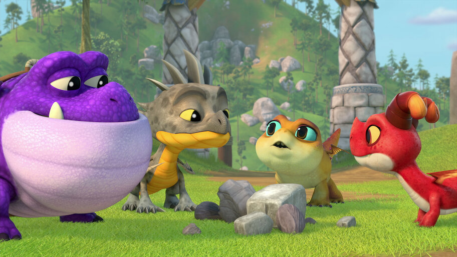 ドラゴンレスキューライダーズ　DRAGONS RESCUE RIDERS Dreamworks Dragons Rescue Riders, Cutter and Dak, Dragon and