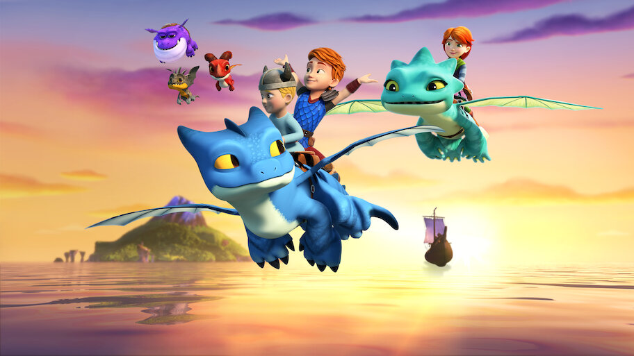 ドラゴンレスキューライダーズ　DRAGONS RESCUE RIDERS Dreamworks Dragons Rescue Riders, Cutter and Dak, Dragon and